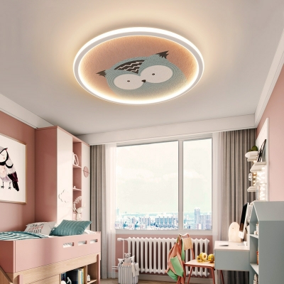 Flush Light Fixtures Children's Room Style Flushmount Acrylic for Living Room