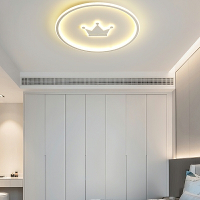 Flush Light Fixtures Modern Style Led Flush Mount Acrylic for Bedroom