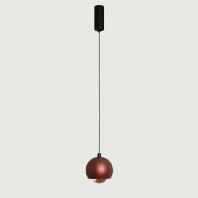 Modern Minimalist Ball Single Pendant Nordic Creative Aluminum Hanging Lamp
