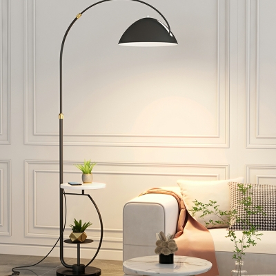 Nordic Minimalist Floor Lamp Modern Light Luxury Storage Integrated Vertical Table Lamp