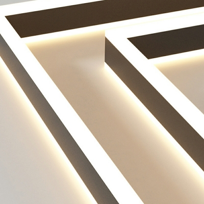Nordic Minimalist LED Chandelier Modern Creative Multi-layer Chandelier