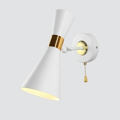 Sconce Light Fixture Contemporary Style Wall Sconce Lighting Metal for Bedroom
