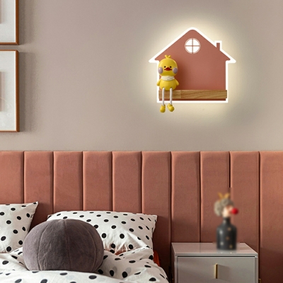 Sconce Light Kid's Room Style Wall Sconce Lighting Acrylic for Living Room