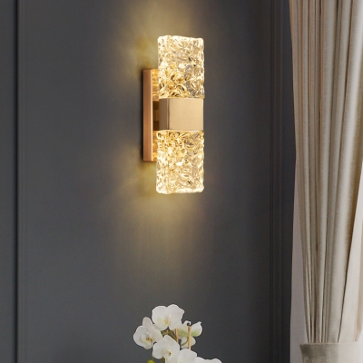 Sconce Light Modern Style Wall Sconce Lighting Crystal for Living Room
