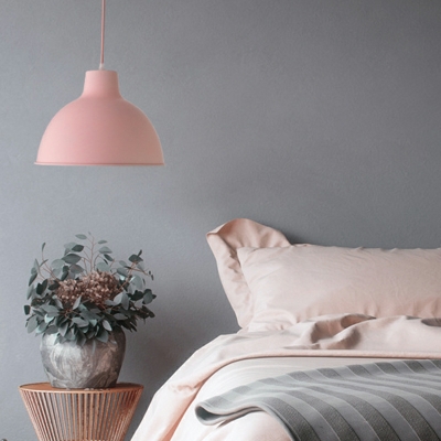 Suspended Lighting Fixture Contemporary Style Suspension Light Metal for Bedroom