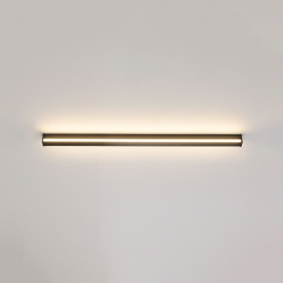 1 Light Sconce Lights Minimalism Style Linear Shape Metal Wall Mount Light Fixture