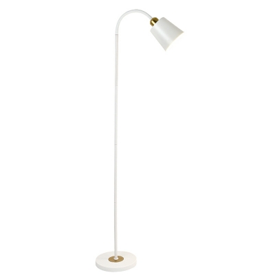 1 Light Floor Lamps Contemporary Style Cone Shape Metal Standing Lights