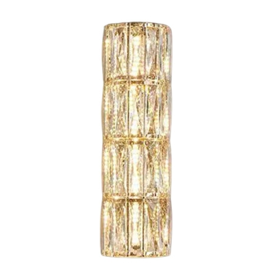 1 Light Wall Mount Light Modern Style Cylinder Shape Metal Sconce Lights
