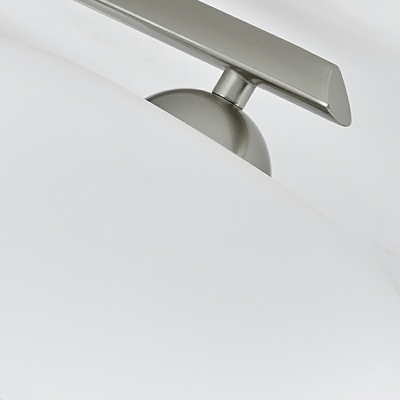 3 Light Flush Light Fixtures Minimalistic Style Oval Shape Metal Ceiling Mounted Lights