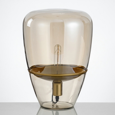 Postmodern Creative Table Lamp Nordic Simple Glass Bottle Table Lamp