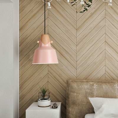 Pendant Light Contemporary Style Suspension Light Metal for Bedroom