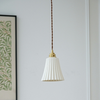Hanging Lamps Kit Modern Style Ceramics  Ceiling Pendant Light for Bedroom