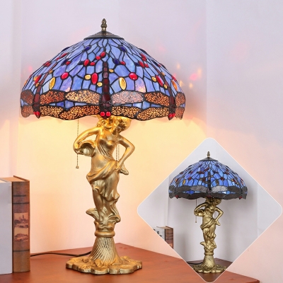 Tiffany Creative Art Table Lamp Creative Glass Table Lamp for Bedroom