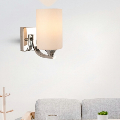 1 Light Wall Lighting Ideas Industrial Style Geometric Shape Metal Sconce Lights