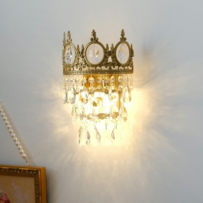 1 Light Wall Lighting Ideas Minimalist Style Geometric Shape Metal Sconce Lamp