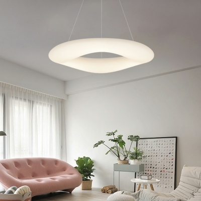 1 Light Pendant Lamp Contemporary Style Globe Shape Metal Hanging Ceiling Lights