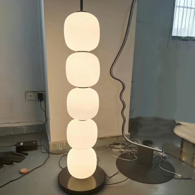 Standard Lamps Modern Style Floor Lamps Glass for Living Room