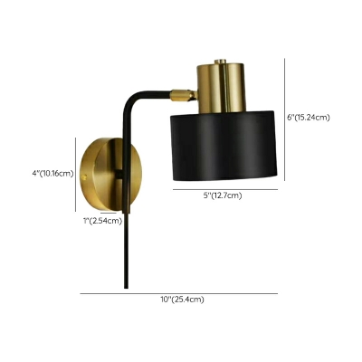 Wall Lighting Fixtures Modern Style Metal Wall Mounted Lighting  for Living Room