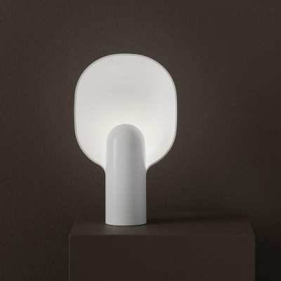 1 Light Nightstand Lights Contemporary Style Geometric Shape Resin Night Table Light