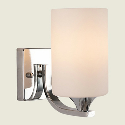 1 Light Wall Lighting Ideas Industrial Style Geometric Shape Metal Sconce Lights