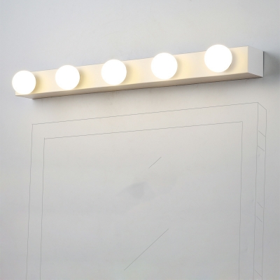 5 Light Vanity Light Nordic Style Geometric Shape Metal Wall Mounted Lamps
