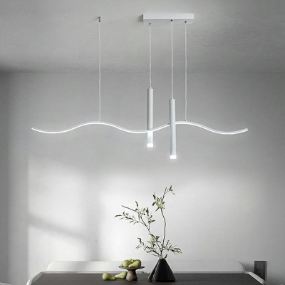 Island Pendant Lights Modern Style Island Lighting Ideas Acrylic for Living Room