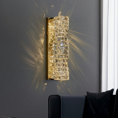 Crystal Vanity Lamps Modern Style Vanity Wall Sconce for Bathroom