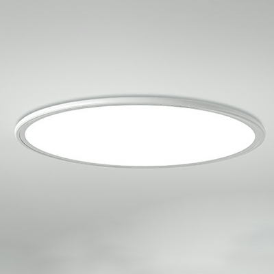 1 Light Ceiling Lamp Modern Style Geometric Shape Metal Flush Mount Chandelier Lighting