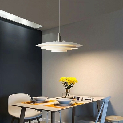 Nordic Minimalist Hanging Lamp Creative Multi Layer Aluminum Hanging Lamp