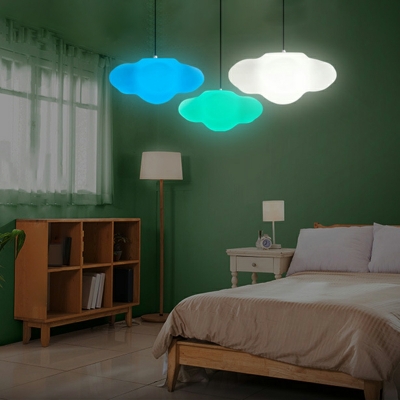 Nordic Minimalist Pendant Creative Fantasy Cloud Hanging Lamp for Children's Room