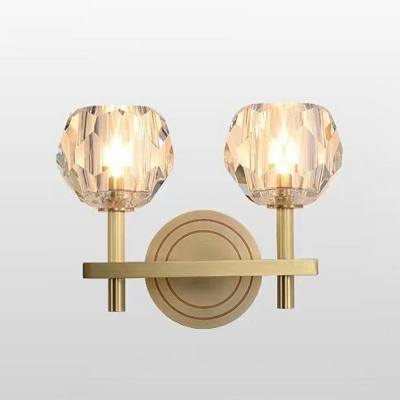 1 Light Wall Lighting Ideas Minimalist Style Ball Shape Metal Sconce Lights