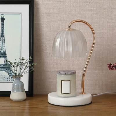 Modern Nightstand Lamps  Bedside Reading Lamps Glass for Living Room