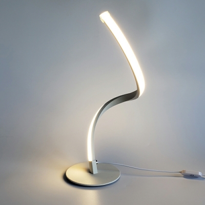 Modern Minimalist LED Mini Desk Lamp Creative Line Touch Dimming Desk Lamp