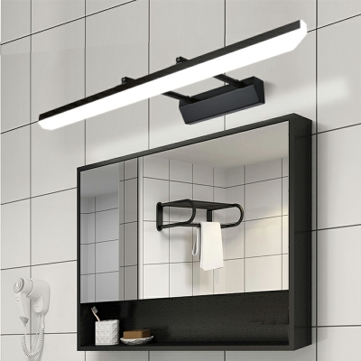 Nordic Simple LED Wall Light Creative Retractable Vanity Lamp for Bathroom