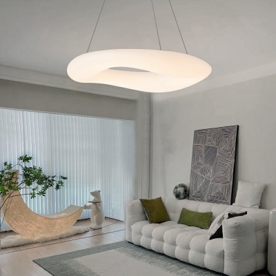 1 Light Pendant Lamp Contemporary Style Globe Shape Metal Hanging Ceiling Lights