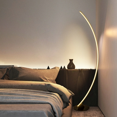 Floor Lamps Contemporary Style Acrylic Standard Lamps for Bedroom