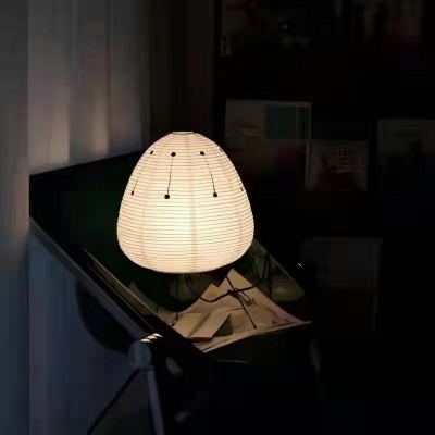 Japanese Rice Paper Table Lamp Creative Art Table Lamp for Bedroom