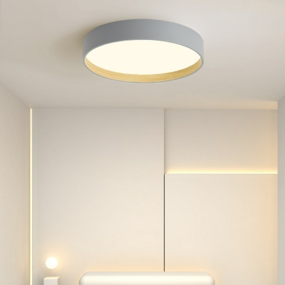 Round Flush Mount Light Modern Style Flush Mount Ceiling Light Acrylic for Living Room