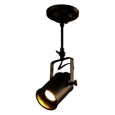 4 Light Close To Ceiling Fixtures Minimal Style Cylinder Shape Metal Flushmount Lighting