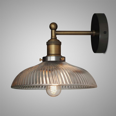 American Vintage Vanity Lamp Creative Glass Wall Lamp for Bathroom
