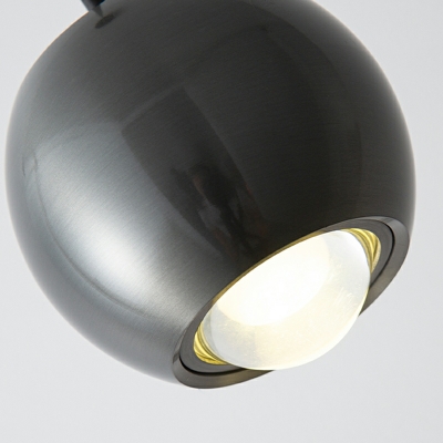 Globe Pendant Lighting Contemporary Style Pendant Light Kit Metal for Living Room