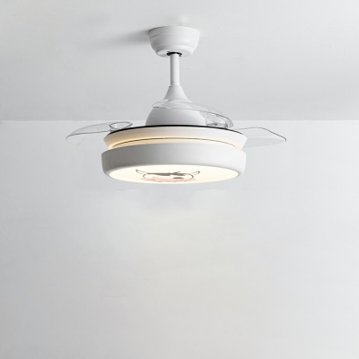 Modern LED Ceiling Lamp Creative Cartoon Pattern Ceiling Mounted Fan Light for Children Room