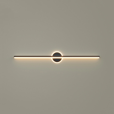 2 Light Bar Light Minimalistic Style Linear Shape Metal Wall Mounted Vanity Lights