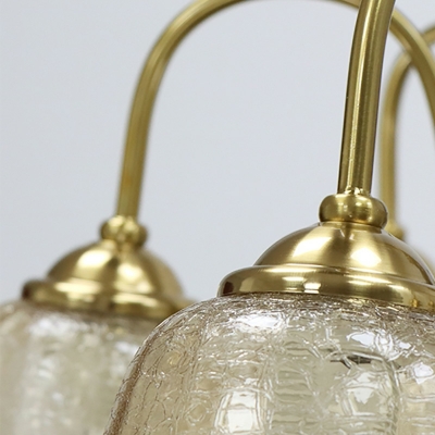 8 Light Pendant Chandelier Contemporary Style Bell Shape Metal Hanging Light Fixture