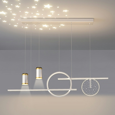 Island Pendant Lights Modern Style Island Lighting Ideas Acrylic for Bedroom