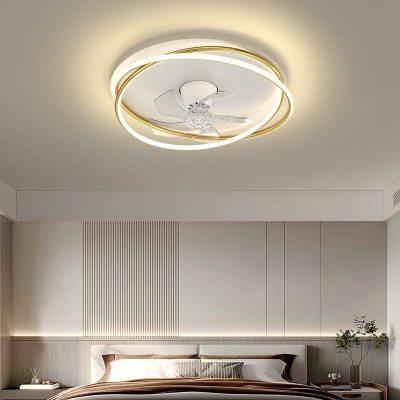 Flush Mount Ceiling Light Contemporary Style Acrylic Flush Light for Bedroom