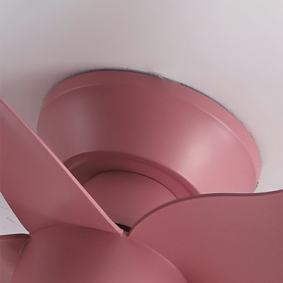Acrylic Led Flush Mount Children's Room Style Flush Mount Fan Lamps for Bedroom