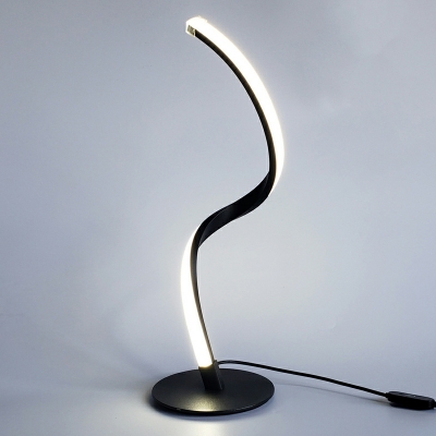 Modern Minimalist LED Mini Desk Lamp Creative Line Touch Dimming Desk Lamp