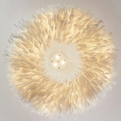 11 Light Pendant Light Kit Minimalist Style Geometric Shape Metal Ceiling Chandelier