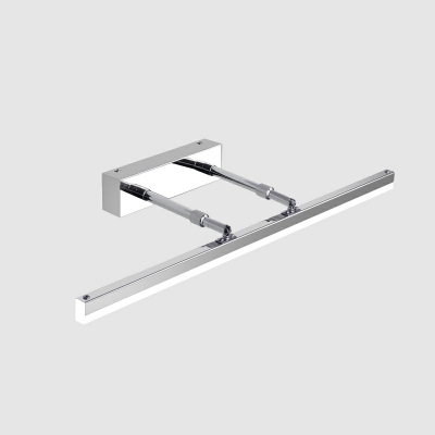 Modern Simple Vanity Lamp Creative LED Retractable Wall Mount Fixture for Bathroom